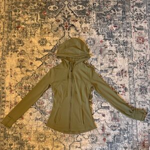 Lululemon Define Jacket Luon (Hooded) – Size 4, Bronze Green